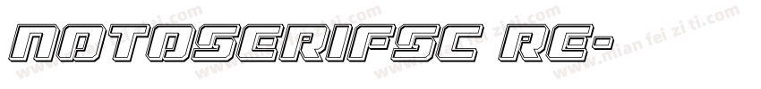notoserifsc re字体转换